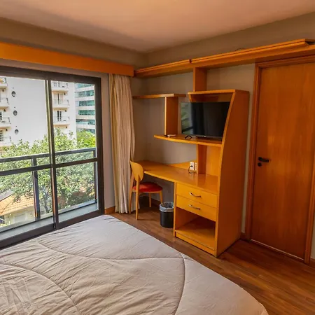 Flat Com Varanda Jardim Paulista Sao Paulo Exterior photo
